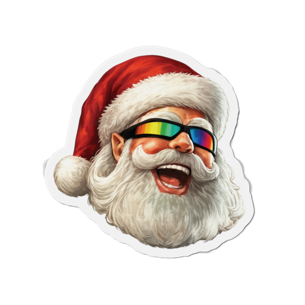 Totally Awesome Santa Die-Cut Magnets