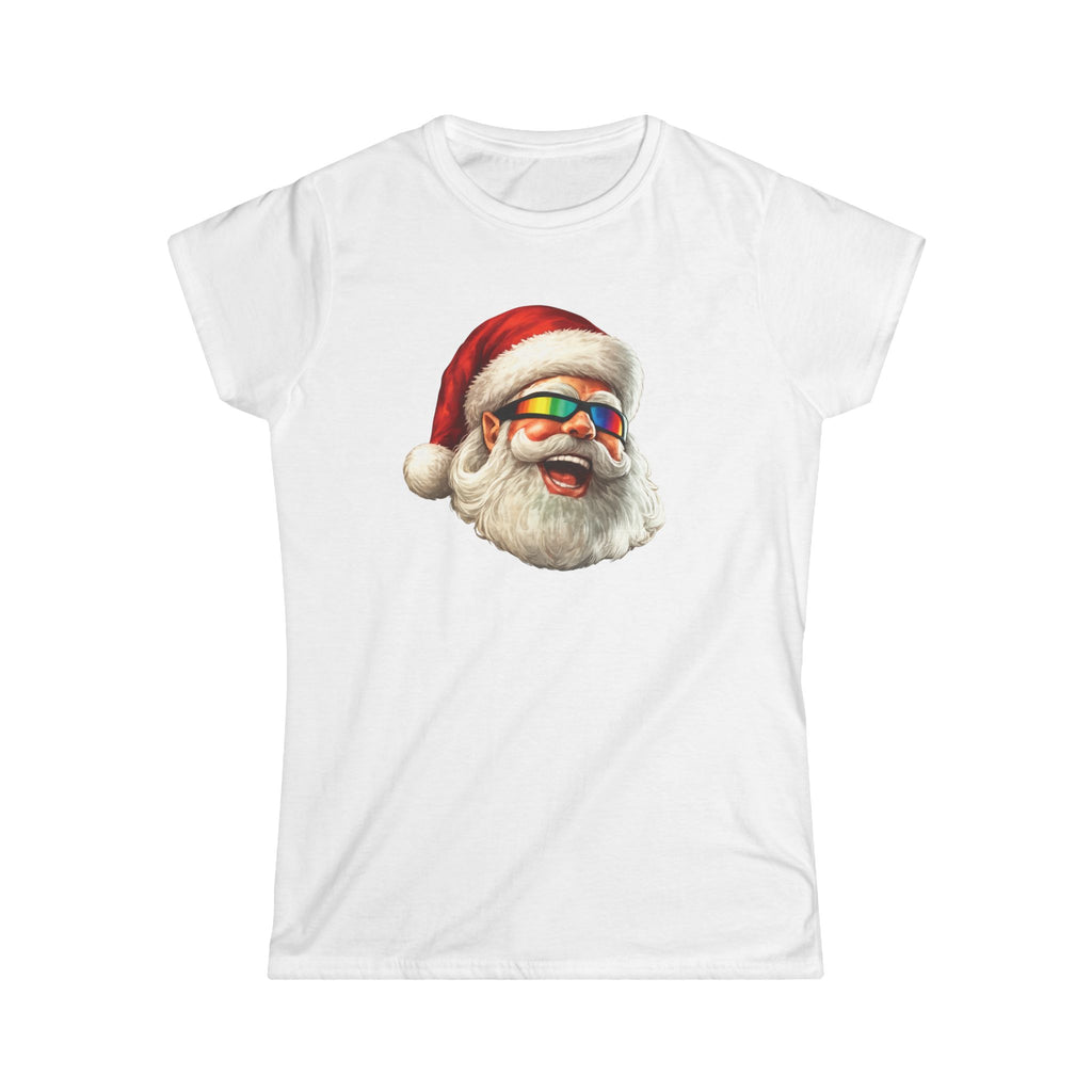 Women's Rockin' Santa Tee
