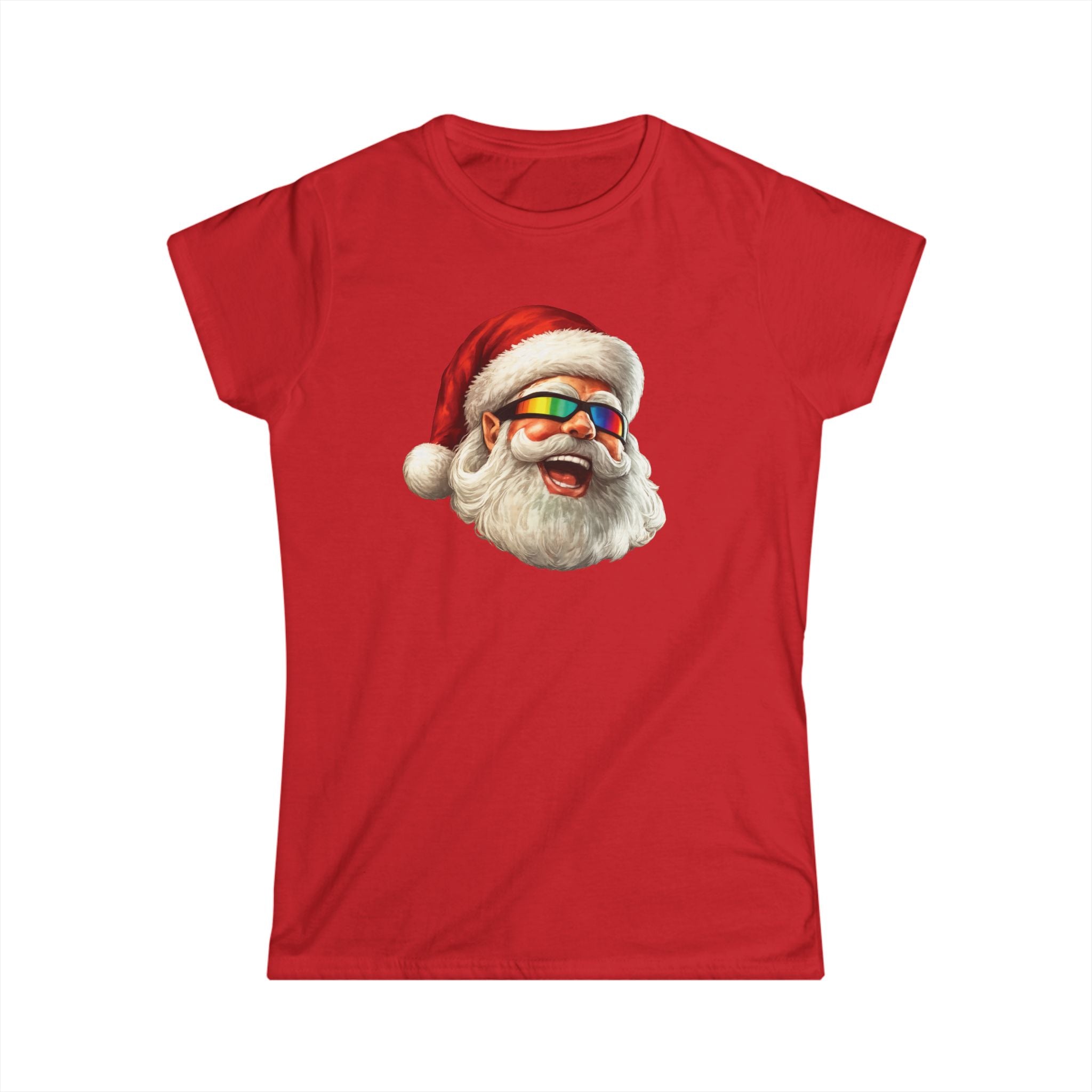 Women's Rockin' Santa Tee