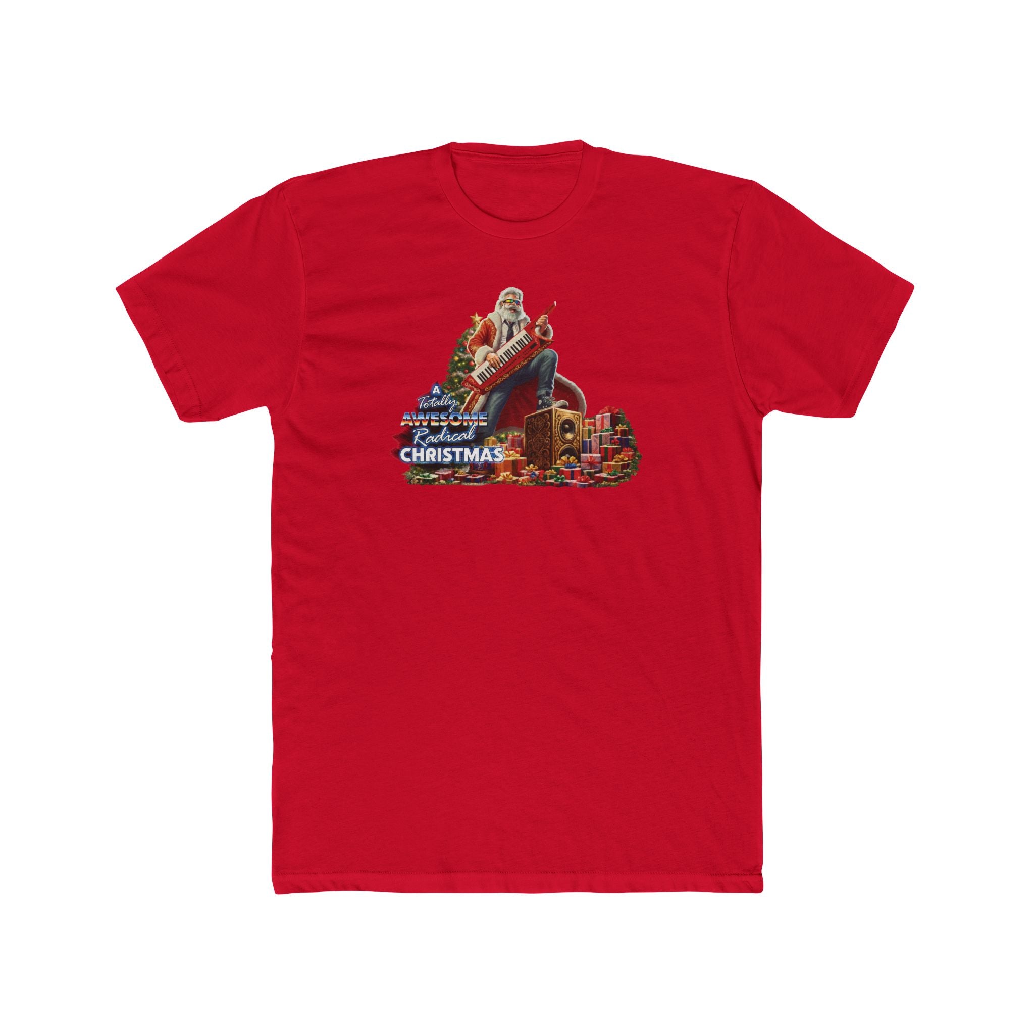 Adult Unisex Totally Awesome Radical Christmas T-Shirt