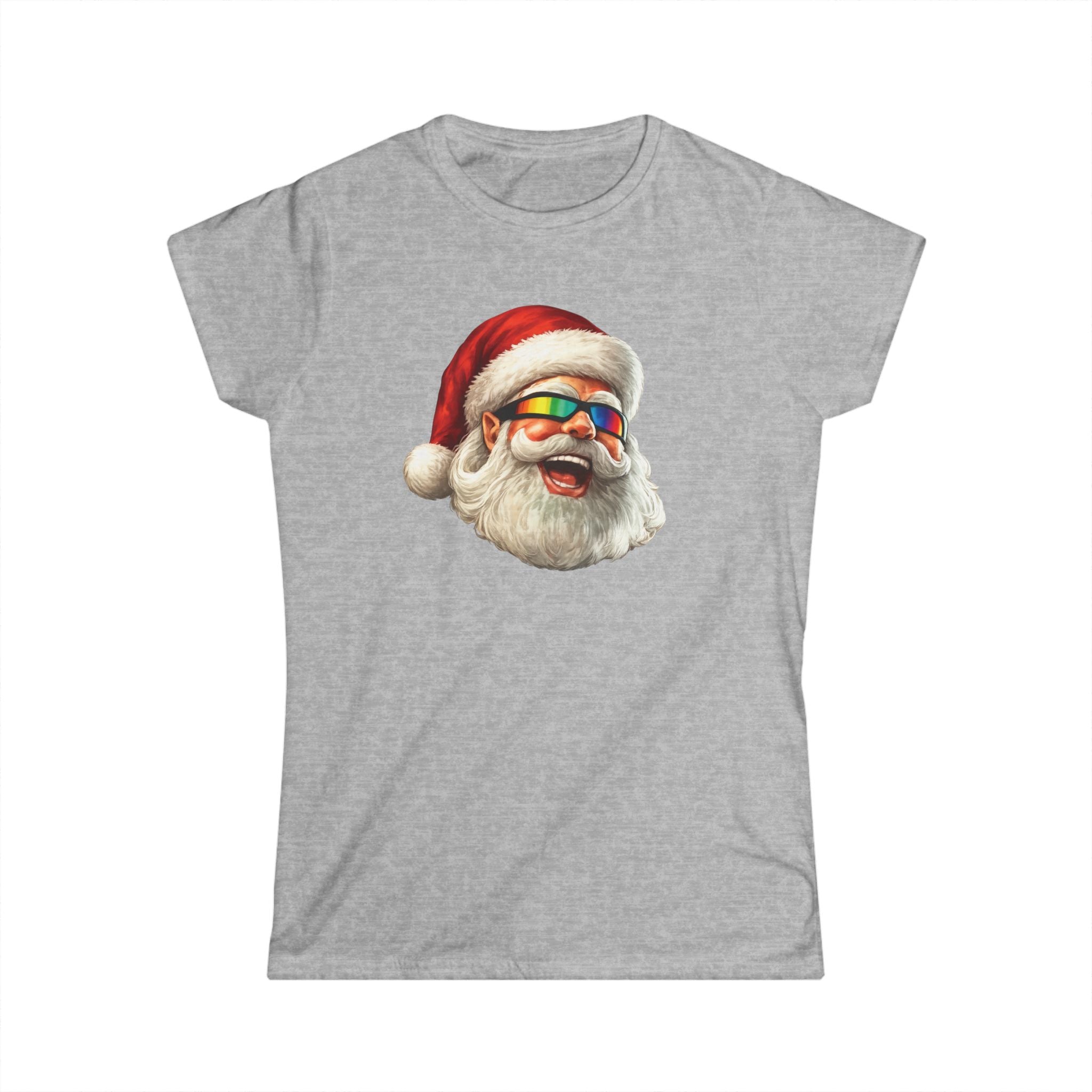 Women's Rockin' Santa Tee