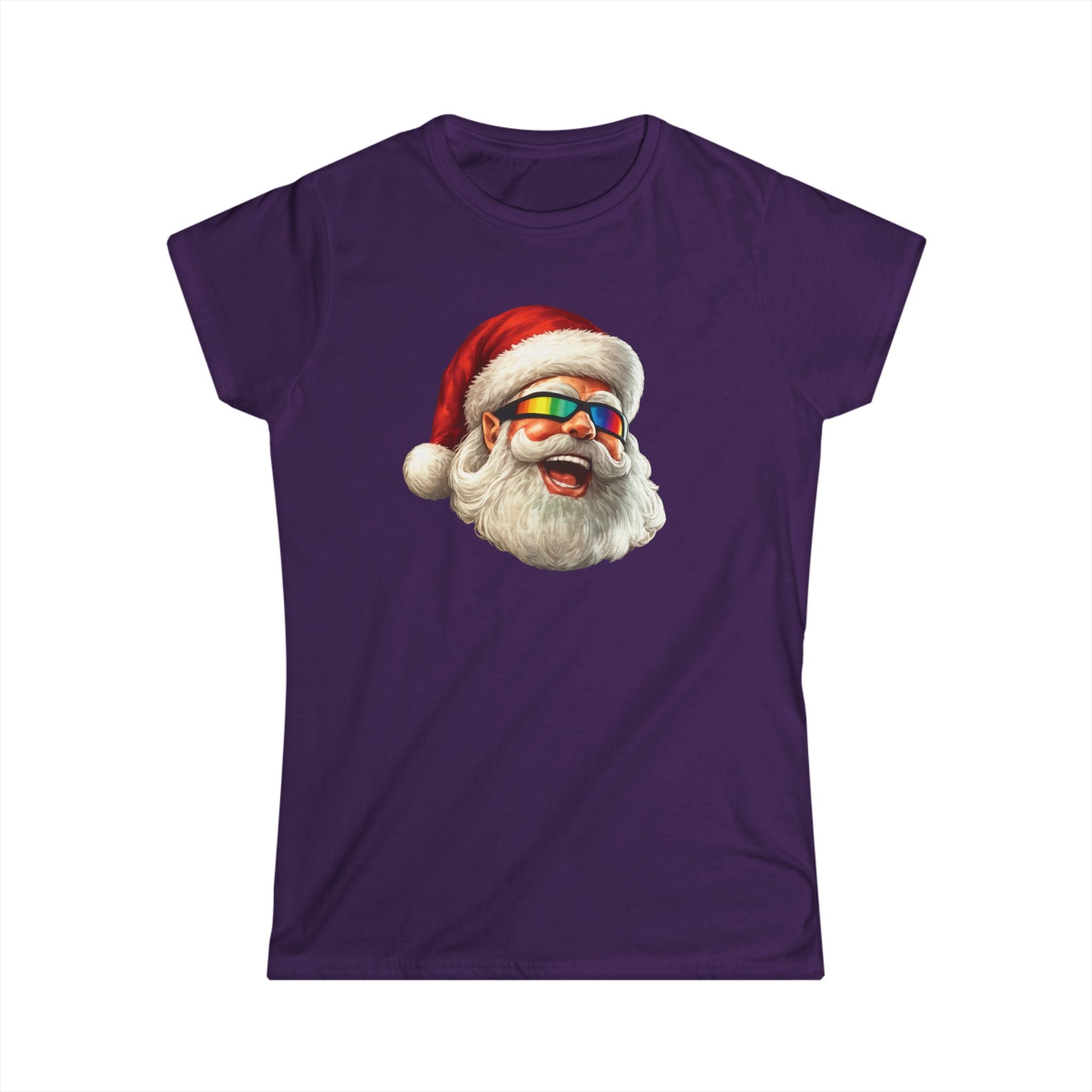 Women's Rockin' Santa Tee