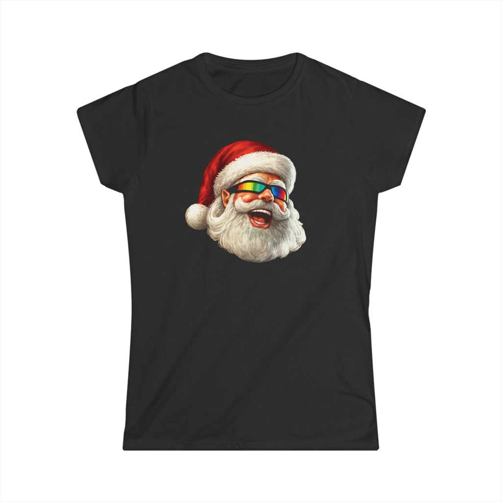Women's Rockin' Santa Tee