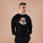 ugly Christmas sweatshirt - laughing Santa