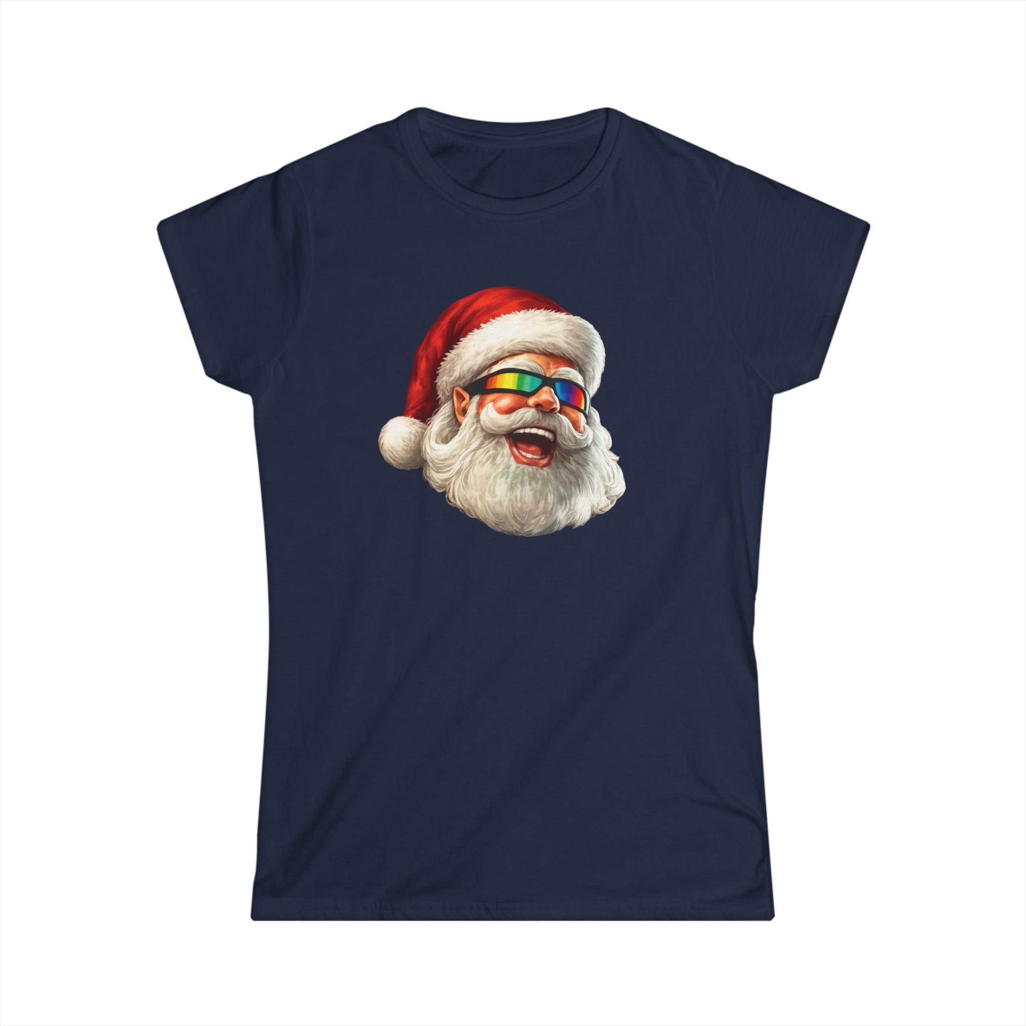 Women's Rockin' Santa Tee