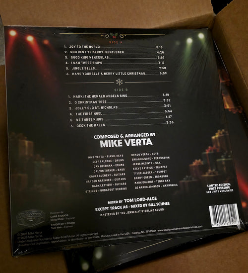 "A Totally Awesome Radical Christmas" Album, 180g Vinyl Record, Limited Edition